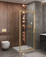 Душевой уголок CEZARES MOLVENO-AHF-31-100/90-C-BORO-IV - Gidratop.ru изображение