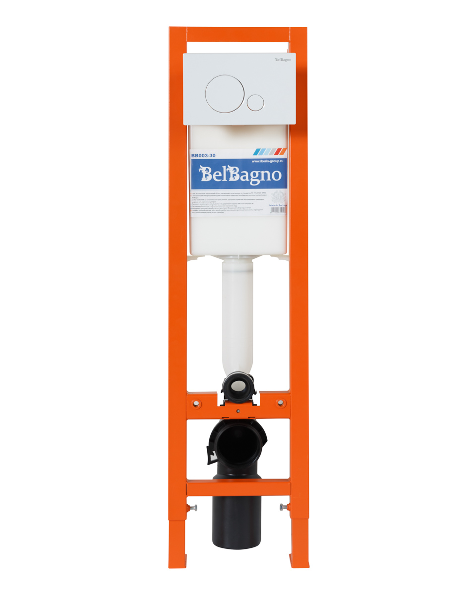 Кнопка смыва BelBagno SFERA, цвет-белый - Gidratop.ru изображение