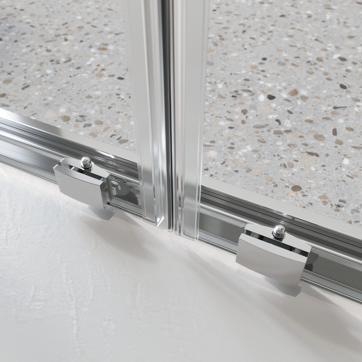 Душевая дверь BelBagno LUCE-BF-2-160-C-Cr - Gidratop.ru изображение
