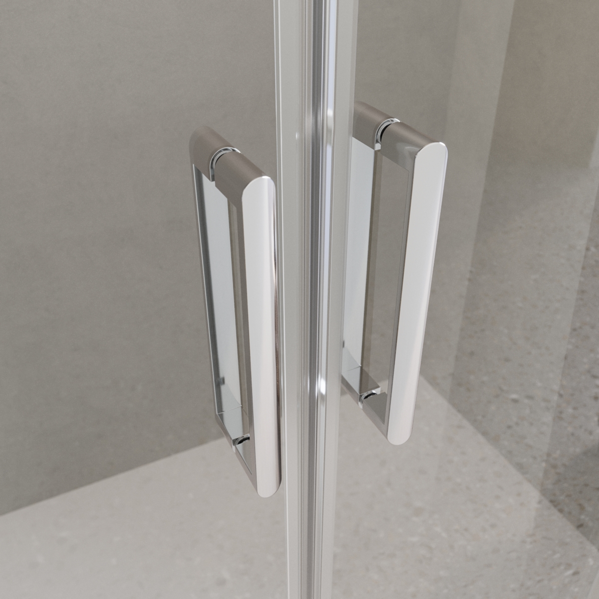 Душевая дверь BelBagno LUCE-BF-2-160-C-Cr - Gidratop.ru изображение