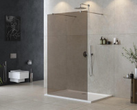 душевая перегородка CEZARES LIBERTA-L-2-120-BR-Cr