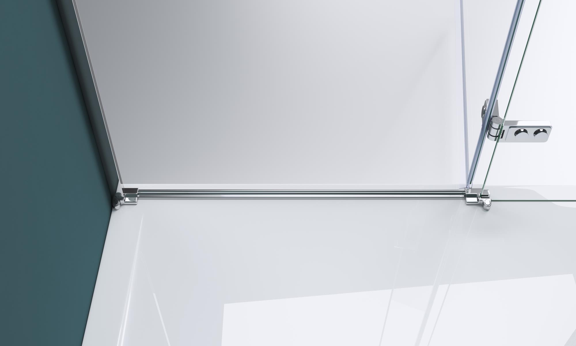 Душевая дверь BelBagno KRAFT-B-12-60/20-C-Cr-R - Gidratop.ru изображение