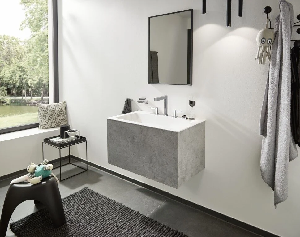 Смеситель для раковины Hansgrohe Finoris 76034000, донный клапан Push-Open, хром - Gidratop.ru изображение