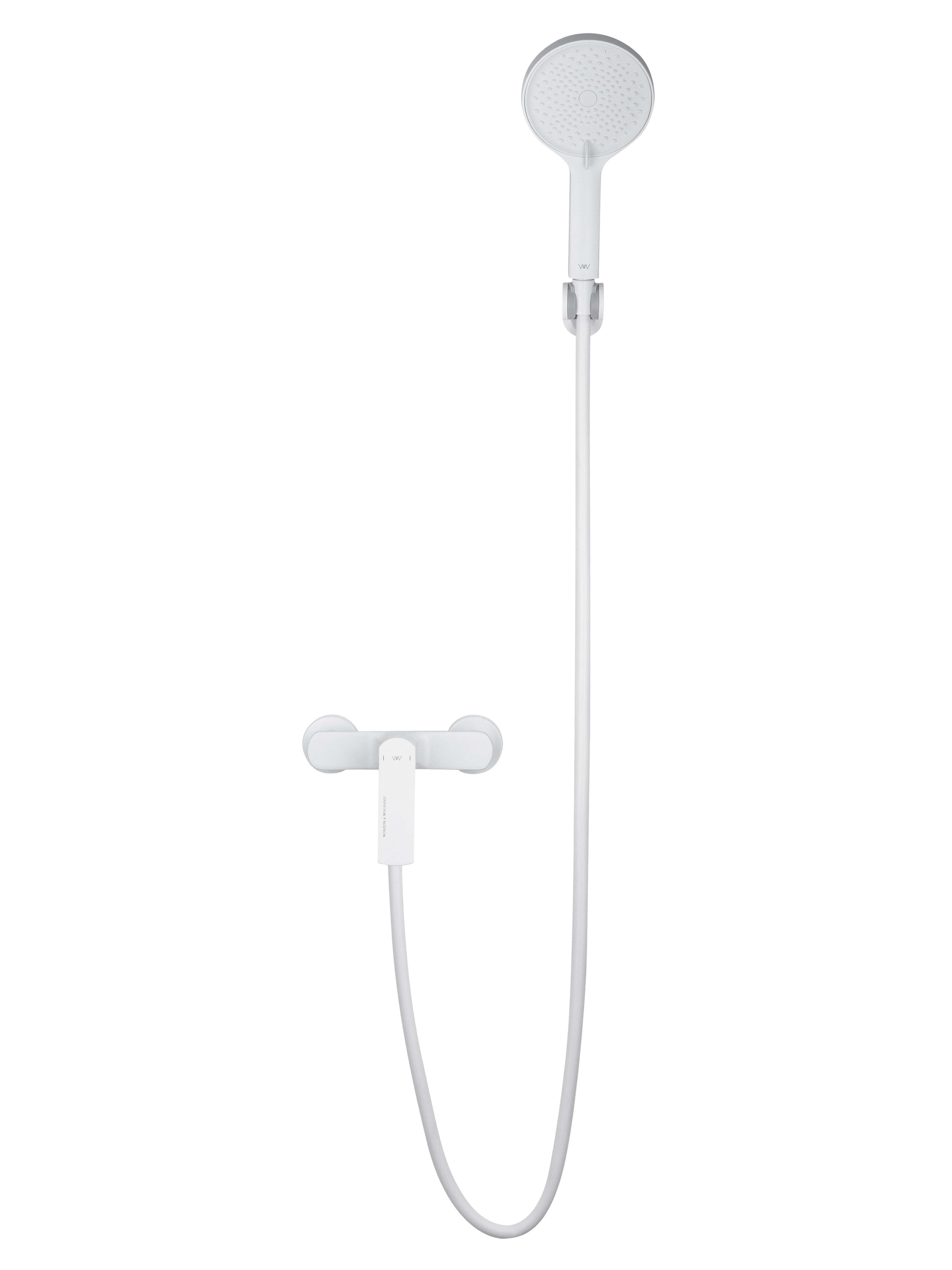 Смеситель для душа WONZON & WOGHAND, Белый матовый (WW-B2585-MW) - Gidratop.ru изображение
