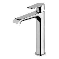 NAUTIC-LC-01-W0 Смеситель для накладных раковин, без донного клапана, исполнение хром - Gidratop.ru изображение