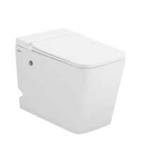 Унитаз ABBER Rechteck AC1213P приставной белый с импульсным смывом - Gidratop.ru изображение