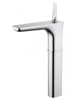 Смеситель для раковины высокий WONZON & WOGHAND SHARK, Хром (WW-48B1104-CR)