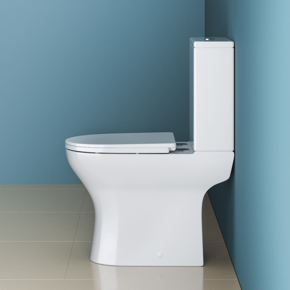 Унитаз-компакт безободковый BelBagno LOUNGE BB045CPR/BB045/051SC - Gidratop.ru изображение