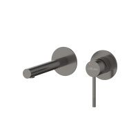 RELAX-BLI2-2-GM-W0 Смеситель для раковины встраиваемый с внутренней частью, без донного клапана, оружейная сталь