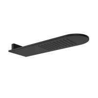 Gessi Shower316 верхний душ для настенного крепления 620*200мм, цвет Black XL - Gidratop.ru изображение