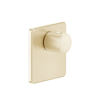 GESSI INCISO встраиваемый термостатический смеситель на 1 источник, резьба 3/4 (внешние части), цвет: золото