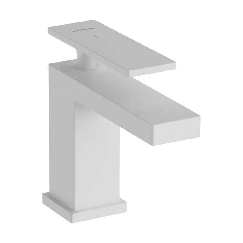 Смеситель для раковины Hansgrohe Tecturis E 73013700, цвет белый матовый - Gidratop.ru изображение