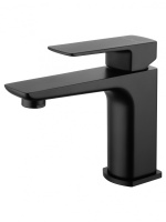 Смеситель для раковины WONZON & WOGHAND EDGE, Черный матовый (WW-88139003-MB) - Gidratop.ru изображение