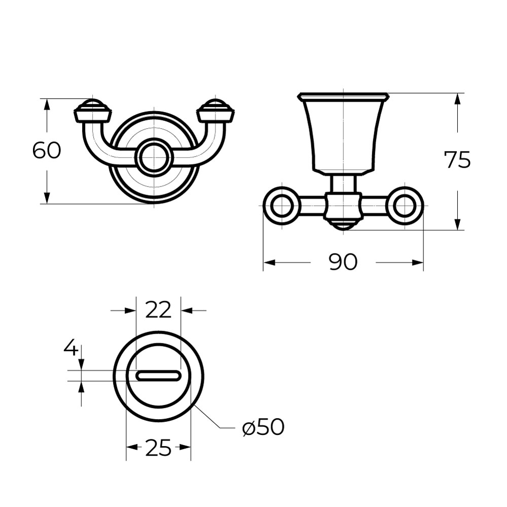 LIBERTY CZR-F-8988 Крючок двойной - Gidratop.ru изображение