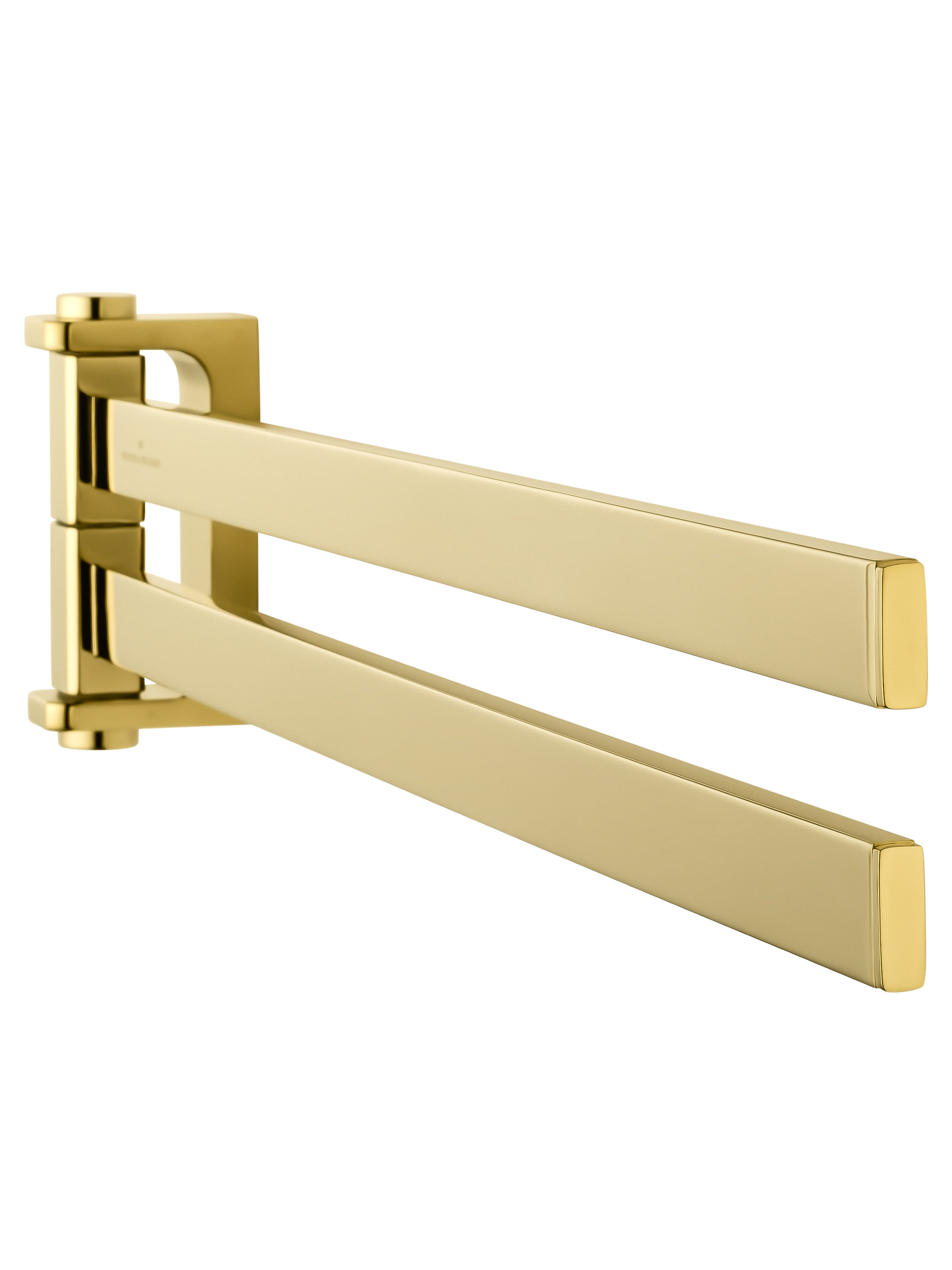 Полотенцедержатель поворотный WONZON & WOGHAND ECLIPSE, Глянцевое золото (WW-9131-LG) - Gidratop.ru изображение