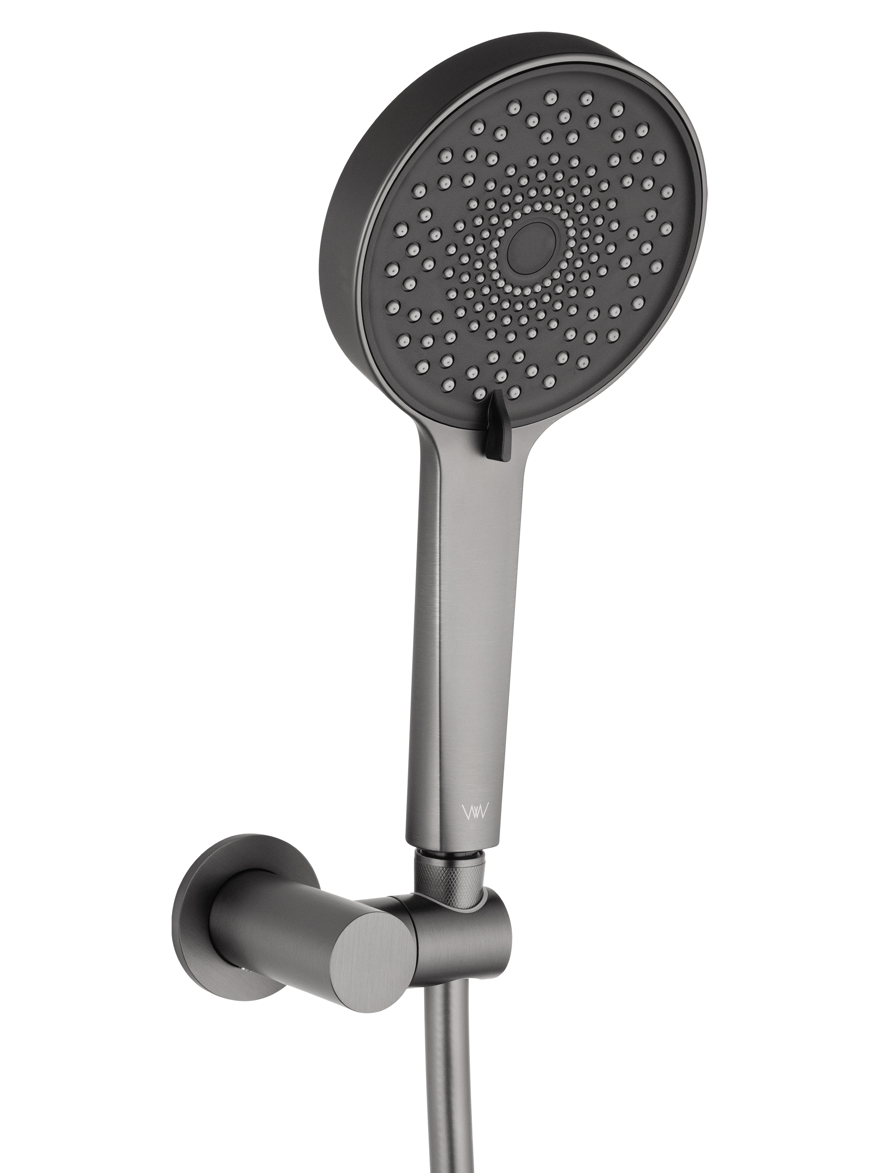 Смеситель для ванны с душем WONZON & WOGHAND STICK, Темный графит (WW-88639017-BGM) - Gidratop.ru изображение