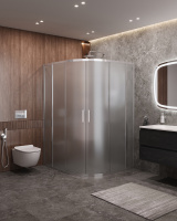 душевой уголок CEZARES MOLVENO-RH-22-130/120-P-Cr - Gidratop.ru изображение