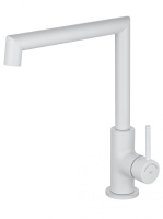 Смеситель для кухни WONZON & WOGHAND, Белый матовый (WW-L1005-MW) - Gidratop.ru изображение
