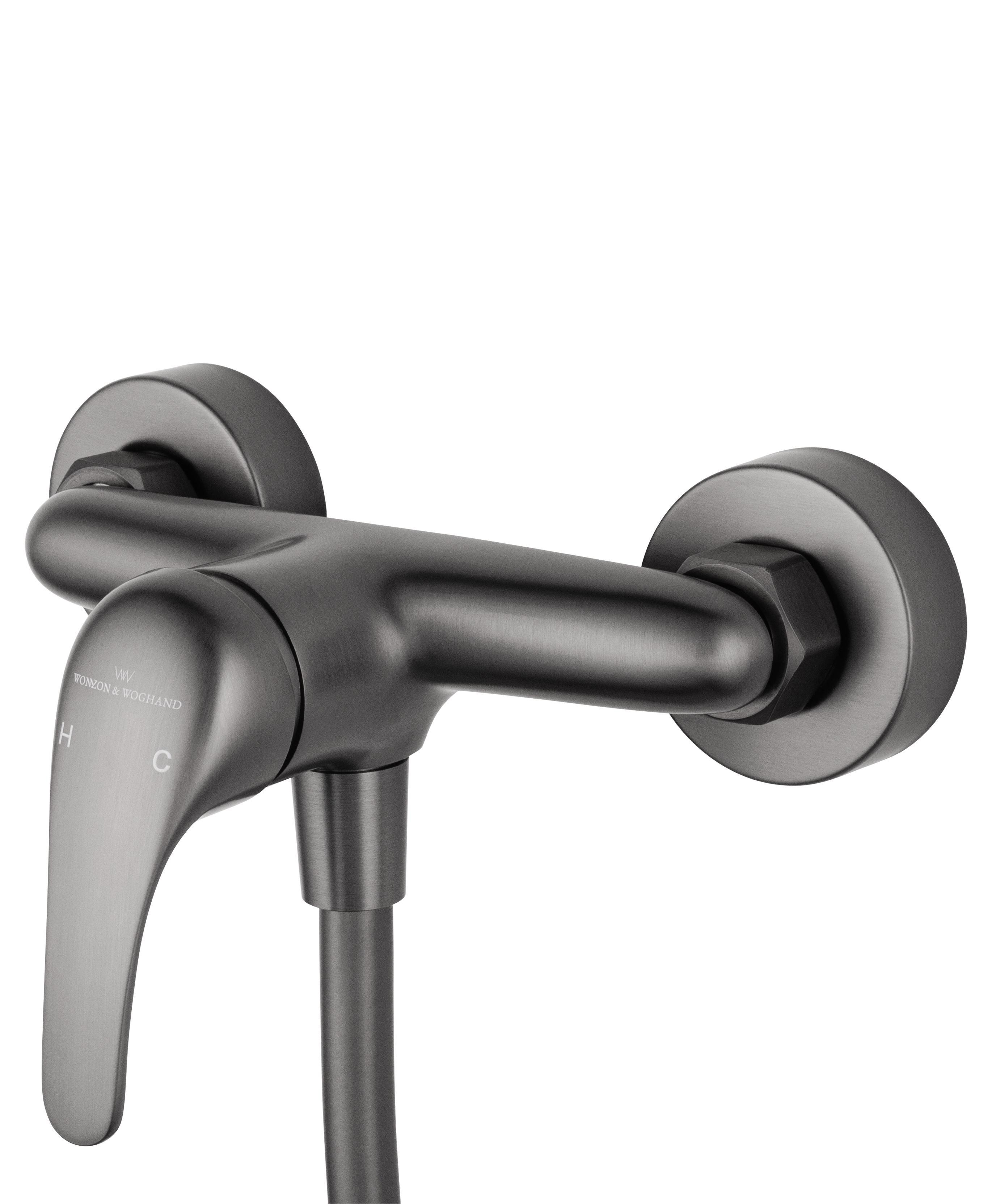 Смеситель для душа WONZON & WOGHAND, Темный графит (WW-4540-BGG) - Gidratop.ru изображение