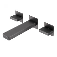 Смеситель ABBER Daheim AF82122NG для раковины скрытого монтажа, никель - Gidratop.ru изображение