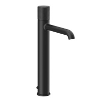 GESSI HABITO CESELLO смеситель для раковины высокий, с донным клапаном, цвет Black XL - Gidratop.ru изображение