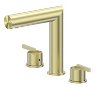 Смеситель ABBER Perfekte 316 AF8A08BG для раковины, золото брашированное - Gidratop.ru изображение