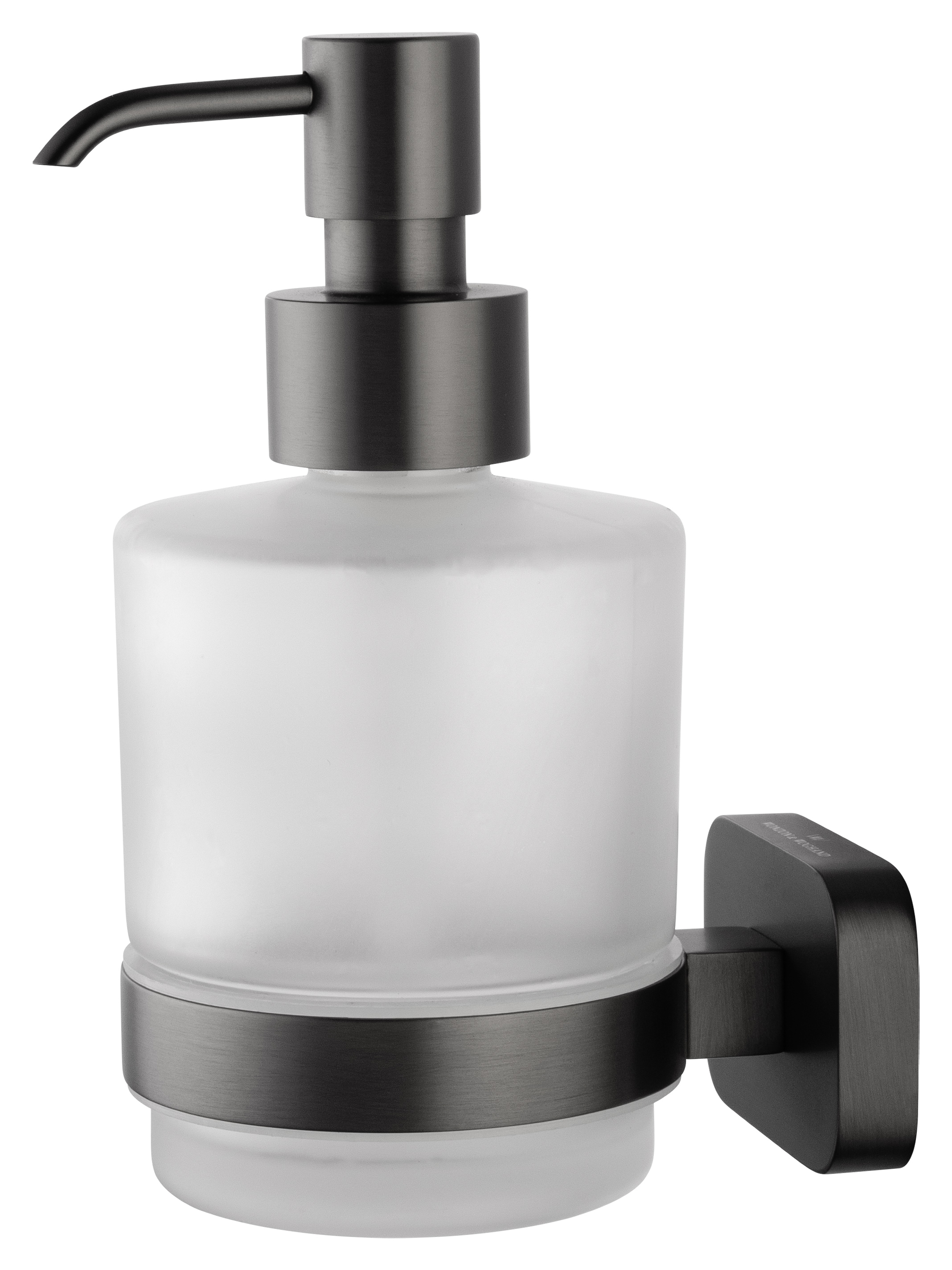 Дозатор мыла WONZON & WOGHAND GRAFFITY, Темный графит (WW-9333-BGM) - Gidratop.ru изображение