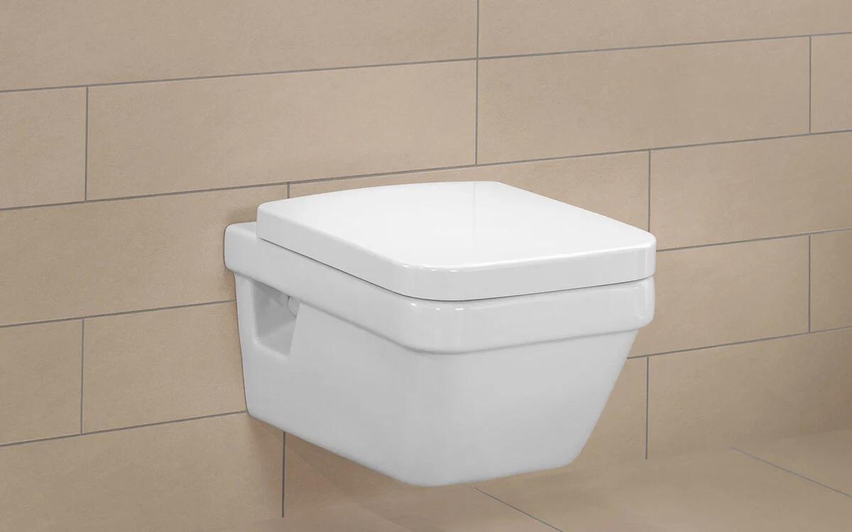 Подвесной унитаз Villeroy&Boch Architectura 5685 H101 alpin, с крышкой-сиденьем SoftClose - Gidratop.ru изображение