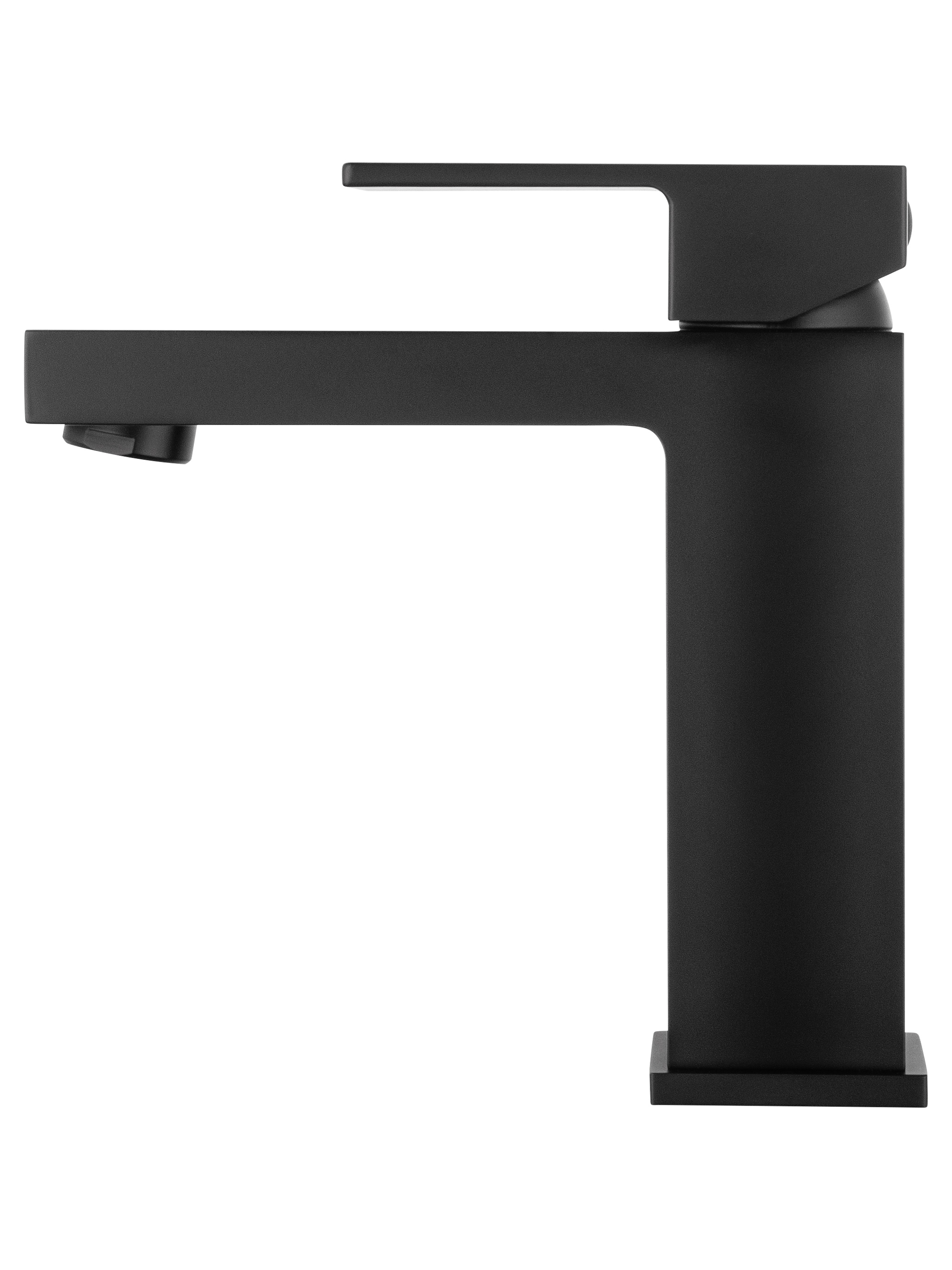 Смеситель для раковины WONZON & WOGHAND CUBE, Черный матовый (WW-88139016-MB) - Gidratop.ru изображение