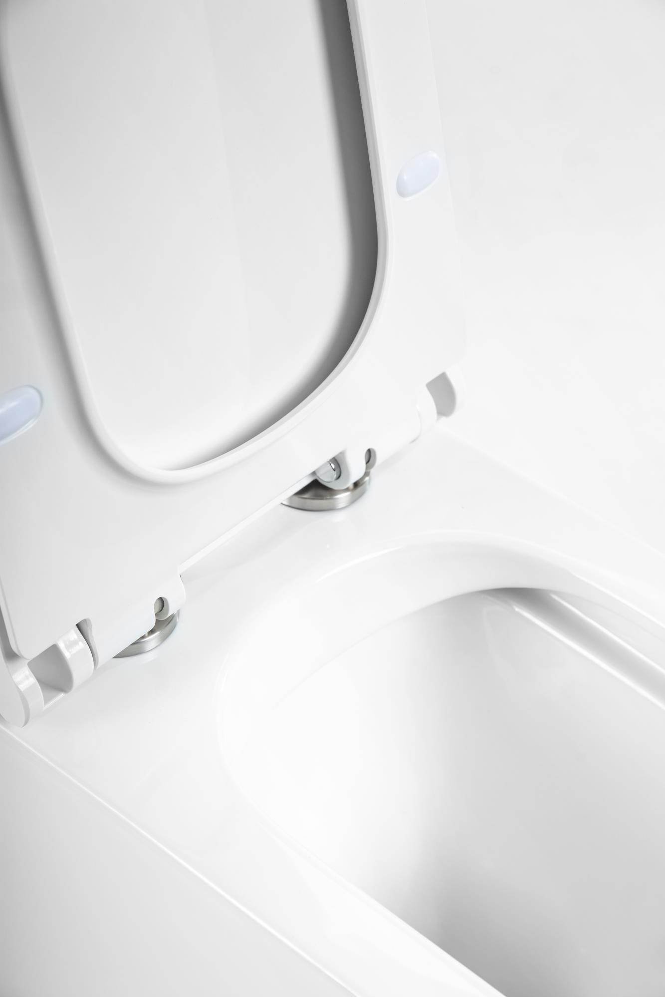 Унитаз-компакт безободковый BelBagno ARDENTE-R BB02093CPR/BB2112SC - Gidratop.ru изображение