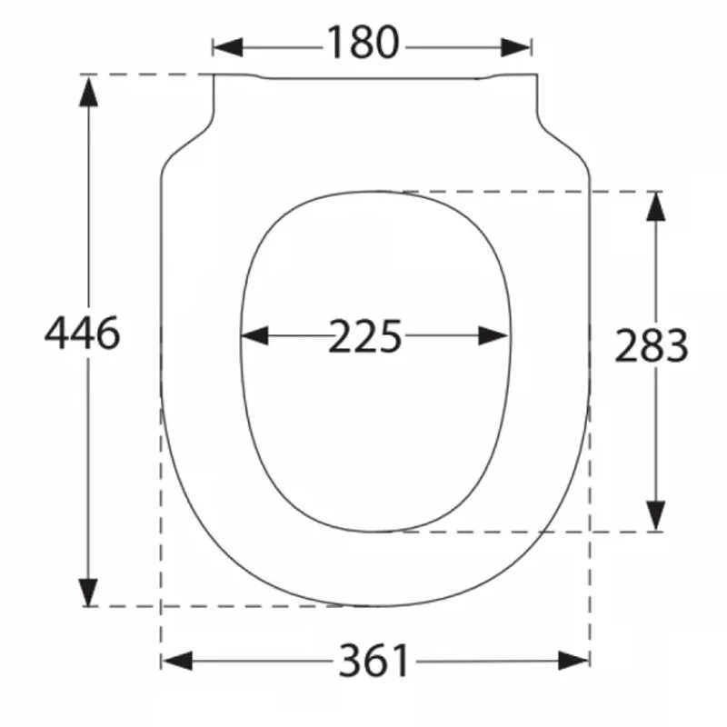 Крышка-сиденье Villeroy&Boch Subway 3.0, с функцией SoftClose и QuickRelease, альпийский белый, 8M42S101 - Gidratop.ru изображение