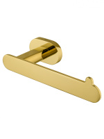 Держатель для туалетной бумаги без крышки WONZON & WOGHAND FIRST, Глянцевое золото (WW-8416-LG) - Gidratop.ru изображение