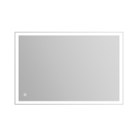 Зеркало с встроенным светильником и сенсорным выключателем SPC-GRT-1000-600-LED-TCH, 12W, 220-240V, 1000x30x600 - Gidratop.ru изображение