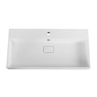 раковина из искусственного мрамора 50263 Bianco, 91x45x11,5
