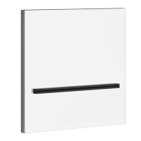 Gessi Cascata душевой каскадный излив с возможностью  подкл. удаленного управления , цвет White CN - Gidratop.ru изображение