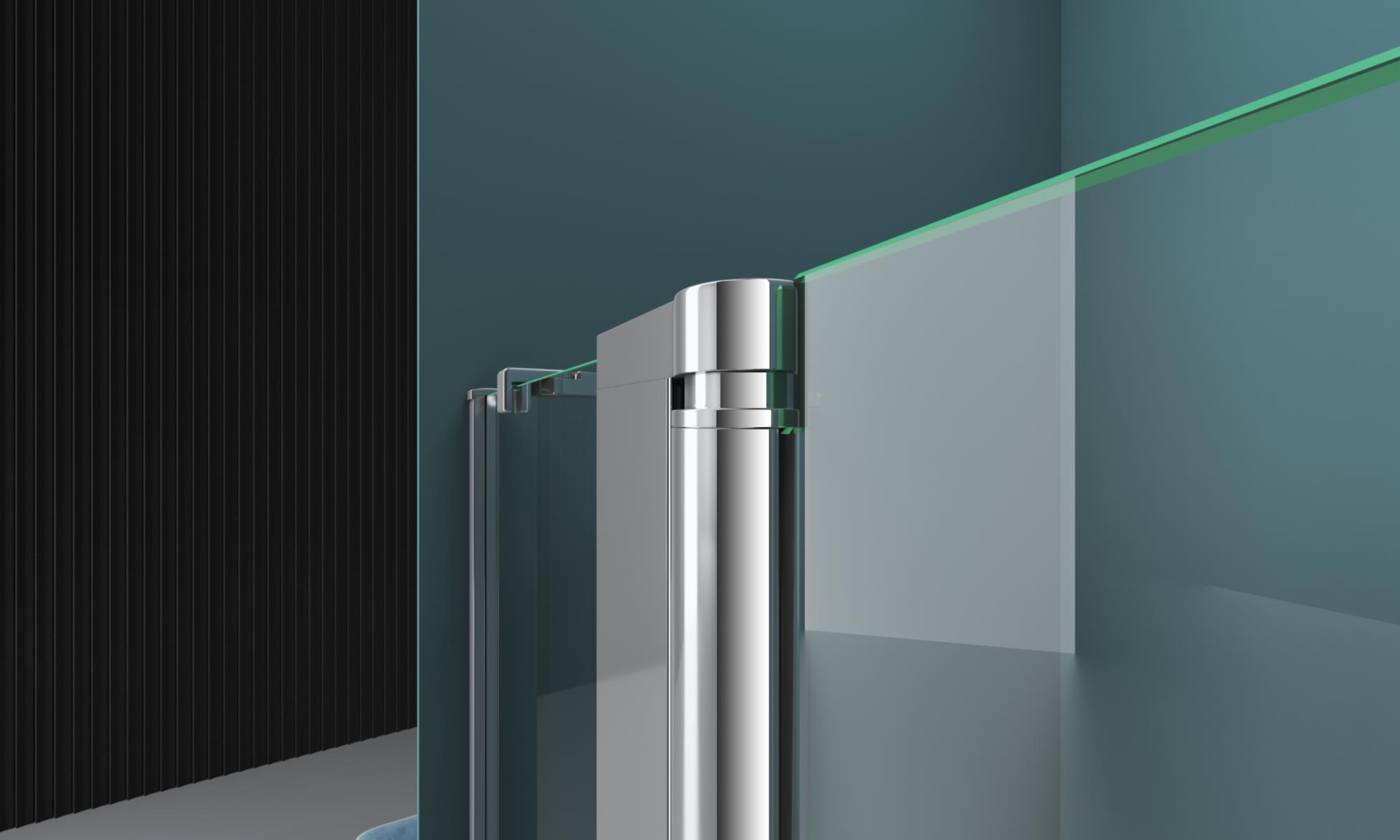 Душевая дверь BelBagno ETNA-B-12-60/60-C-Cr-90 - Gidratop.ru изображение