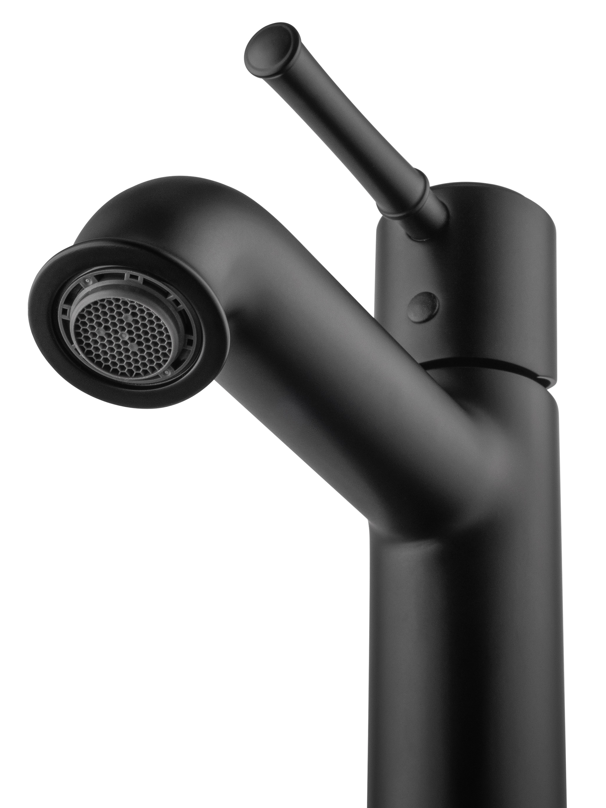 Смеситель для раковины WONZON & WOGHAND TOR, Черный матовый (WW-88018073-MB) - Gidratop.ru изображение