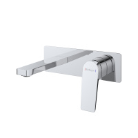 ARDENTE Смеситель для раковины встраиваемый с внутренней частью, без донного клапана, хром ARDENTE-BLVM-CRM-W0 - Gidratop.ru изображение