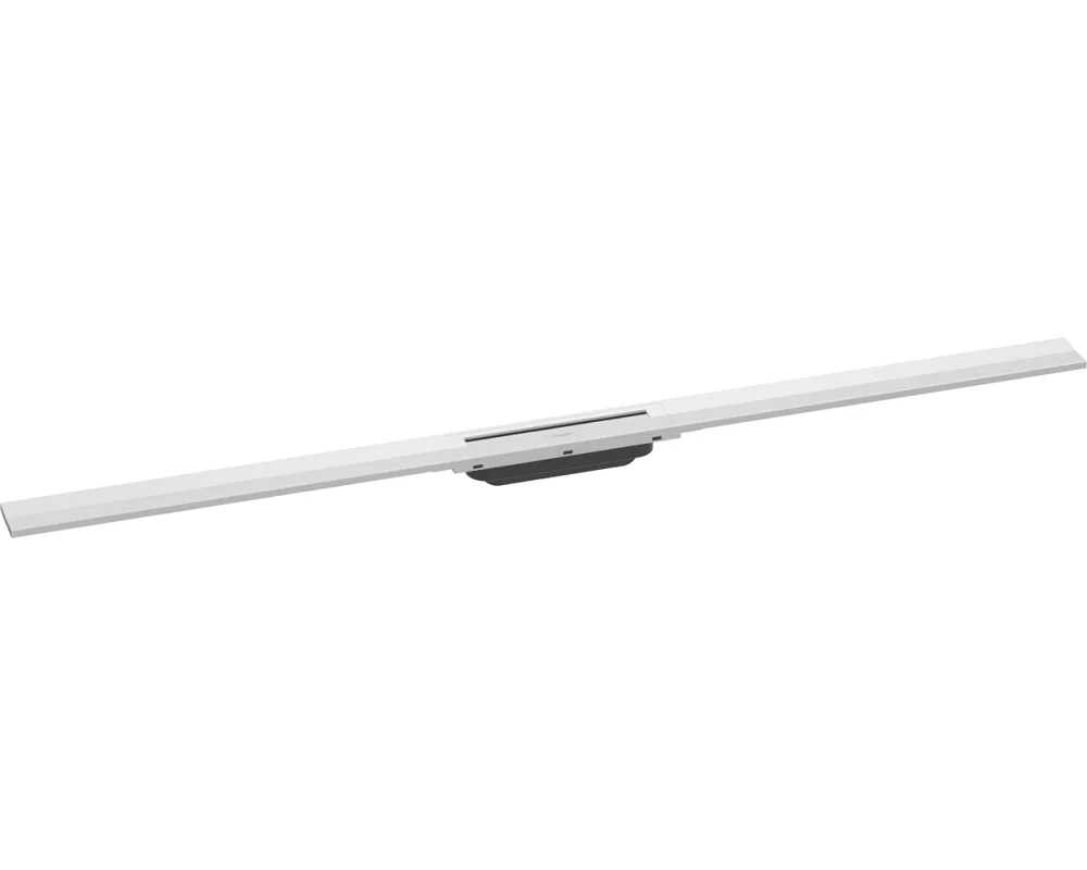 Решетка для дренажного канала Hansgrohe RainDrain Flex, 120 см, белый матовый, 56047700 - Gidratop.ru изображение