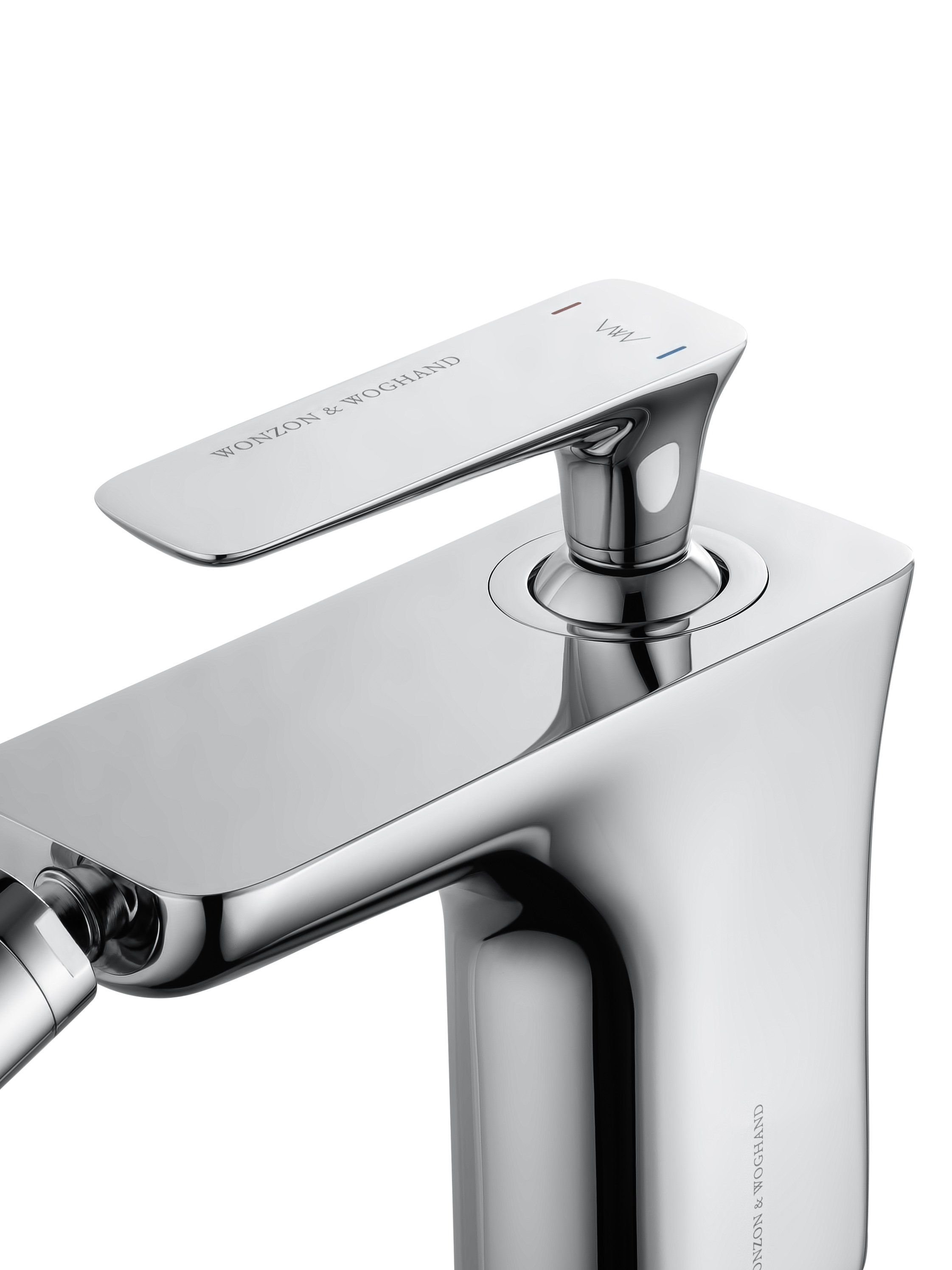 Смеситель для биде WONZON & WOGHAND SHARK, Хром (WW-485001-CR) - Gidratop.ru изображение