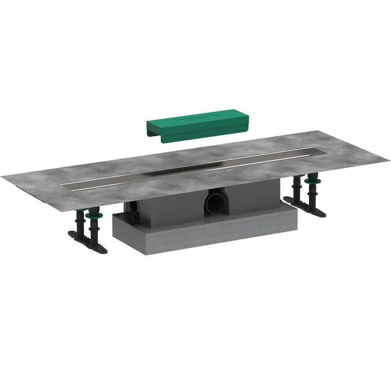 Дренажный канал Hansgrohe uBox universal, 70 см, стандартный (не вровень с полом), 56023180 - Gidratop.ru изображение