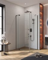 Душевой уголок CEZARES SLIDER-AH-1-80-100/110-C-GM - Gidratop.ru изображение