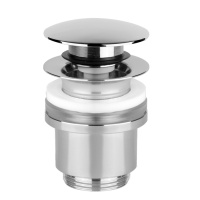 Gessi донный клапан для раковины StopGo на 1 1/4, без слива-перелива, цвет хром - Gidratop.ru изображение