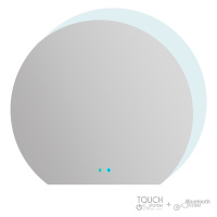 Зеркало со встроенной LED подсветкой, Bluetooth 45010, 108х100 - Gidratop.ru изображение