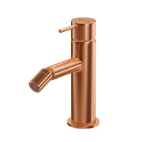 LEAF-BSM-L-SS Смеситель для биде однорычажный, без донного клапана, исполнение Sunset - Gidratop.ru изображение