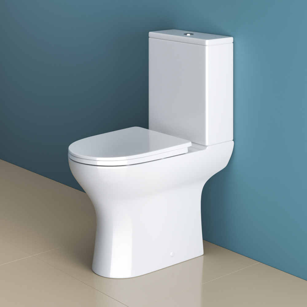 Унитаз-компакт безободковый BelBagno LOUNGE BB045CPR/BB045/051SC - Gidratop.ru изображение