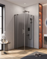 Душевой уголок CEZARES SLIDER-AH-1-90-70/80-GRIGIO-GM - Gidratop.ru изображение