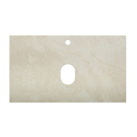 Столешница из керамогранита 800x460 KEP-80-MCO Marmo Crema Opaco - Gidratop.ru изображение