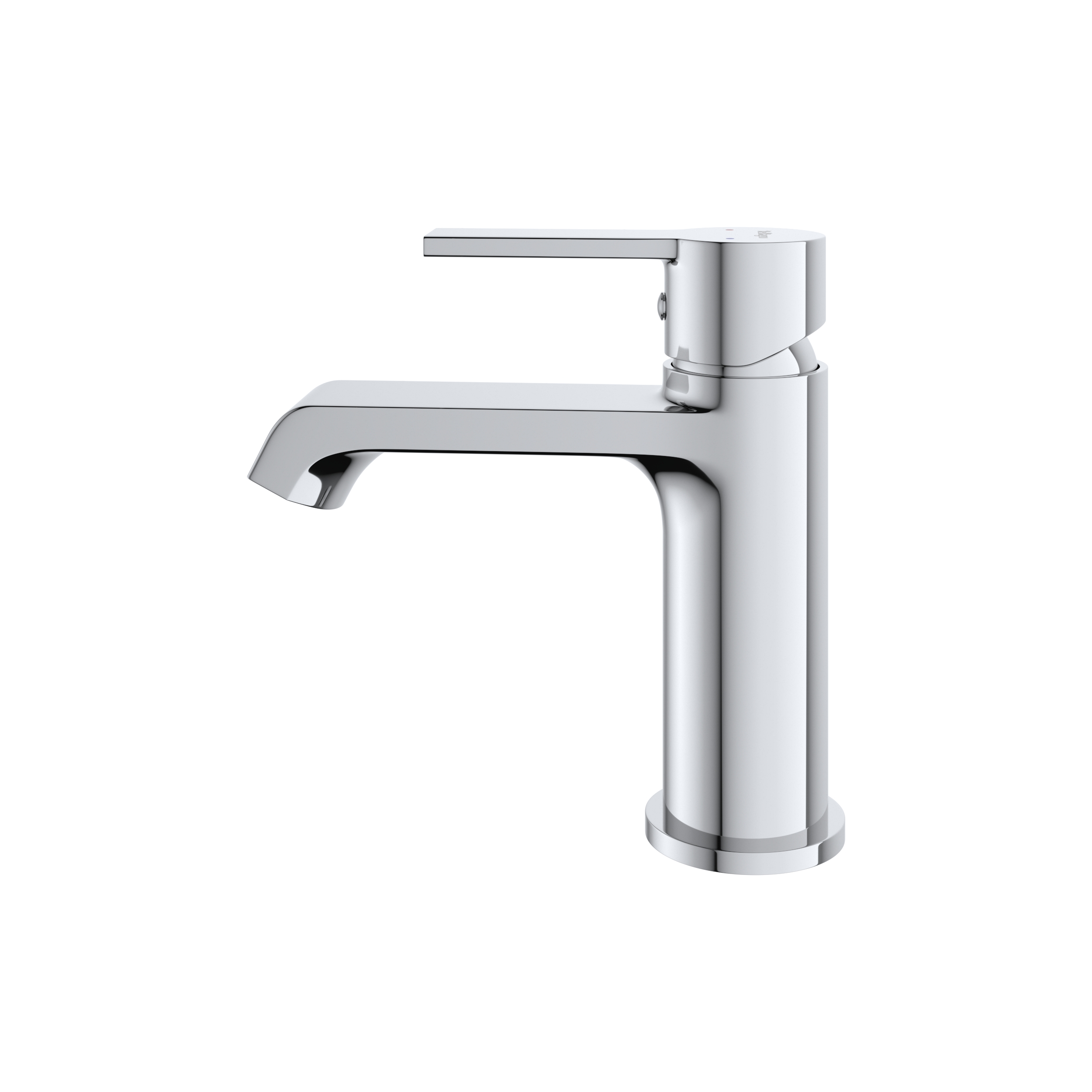 AURORA Смеситель для раковины без донного клапана, хром AURORA-LVM-CRM-W0 - Gidratop.ru изображение