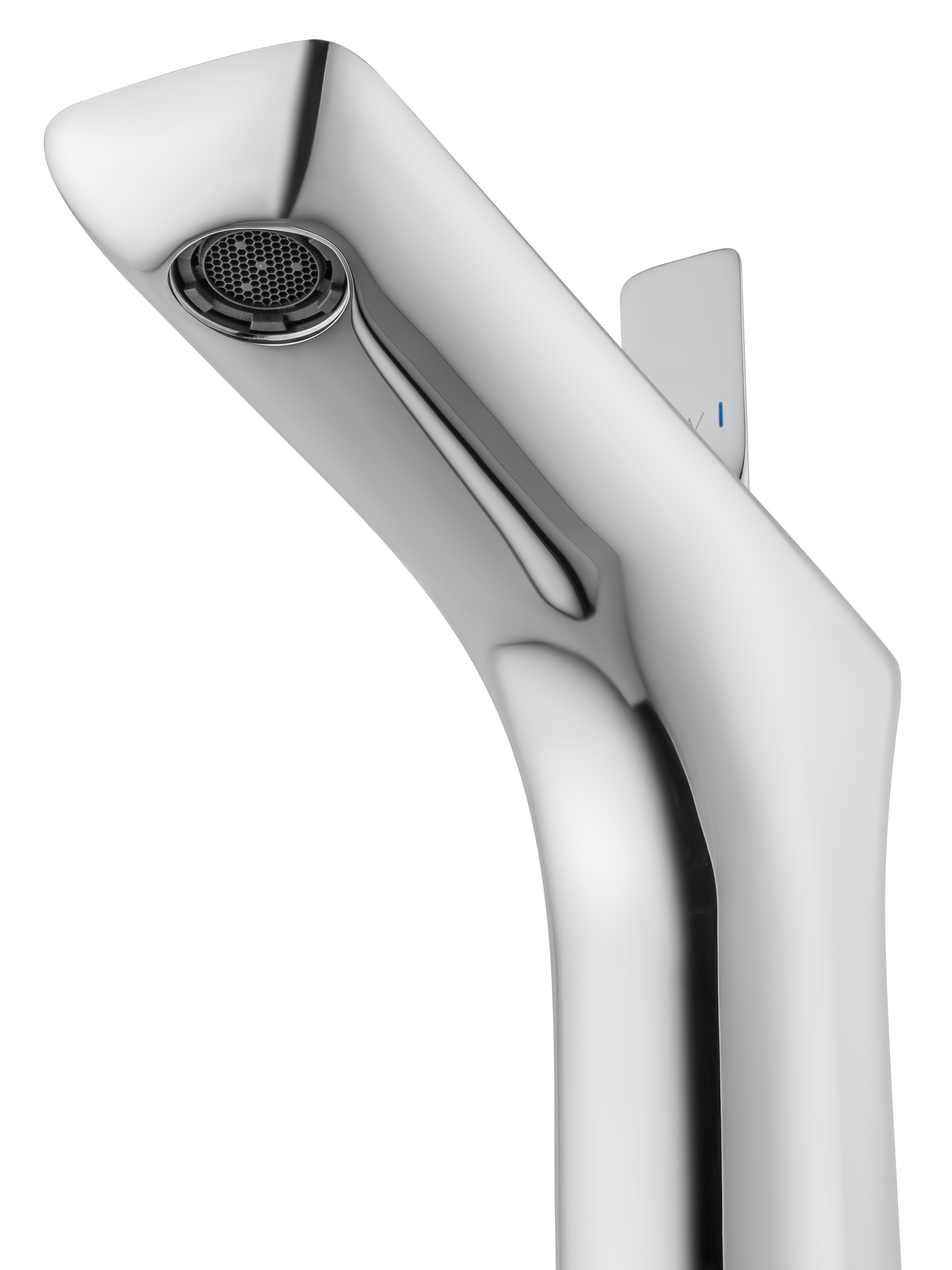 Смеситель для раковины высокий WONZON & WOGHAND SHARK, Хром (WW-48B1102-CR) - Gidratop.ru изображение